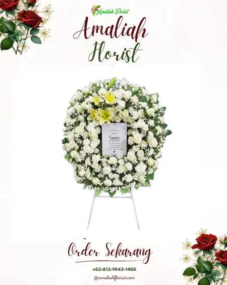 Krans Bunga Duka Pulung