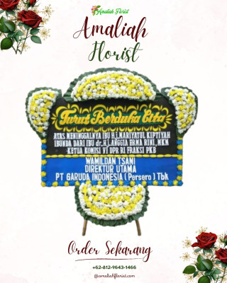 Papan Bunga Duka di Pulung